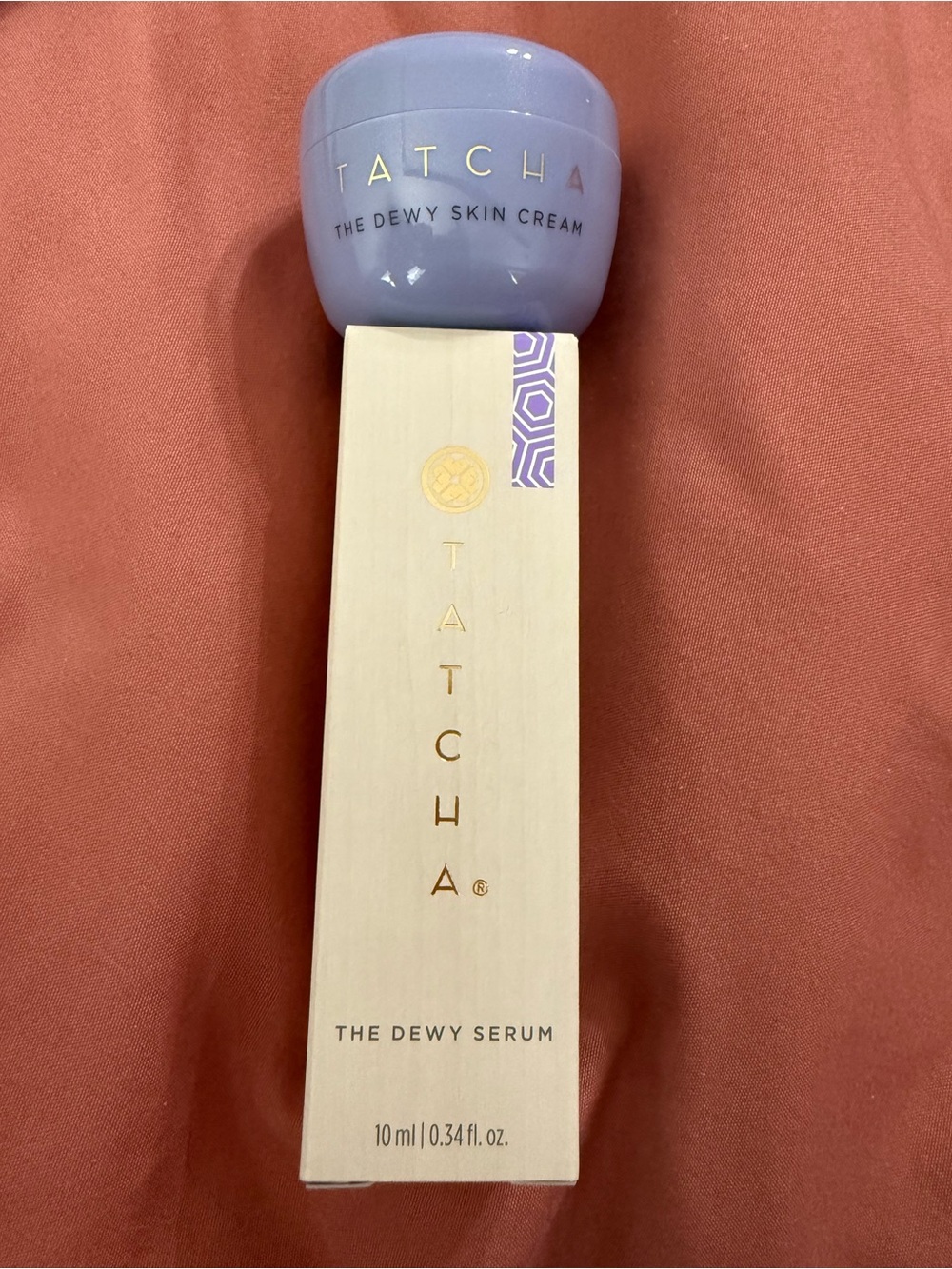 Tatcha Dewy Skin Cream & Dewy Serum Duo - Mini Size New